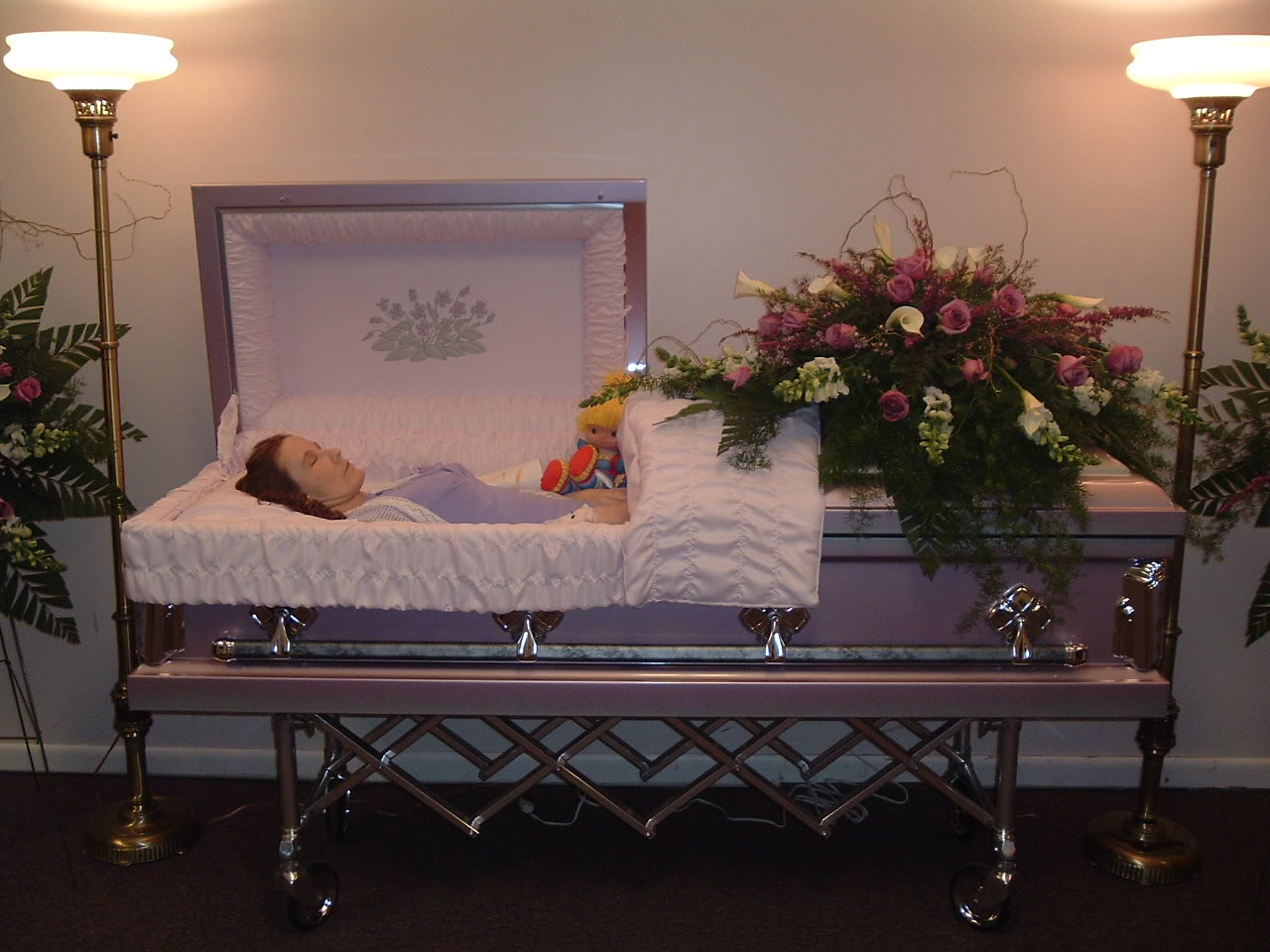 Dead Girls In Coffin #62 